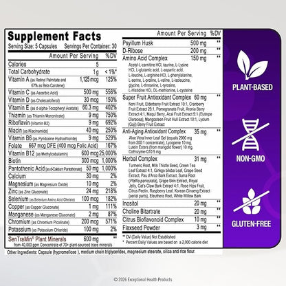 IMMUNO 150 Vitamins & Plant Minerals Daily Nutrition